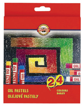 Olejové pastelky 24 ks