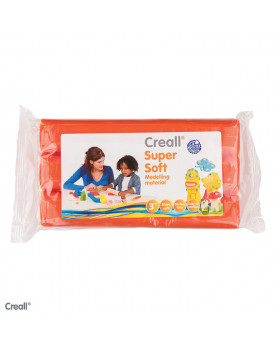 Creall-ultra jemná mod. hmota 500g - oranžová