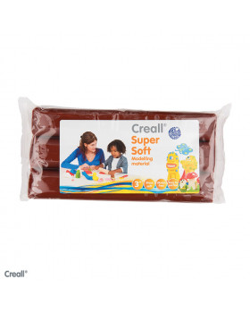 Creall-ultra jemná mod. hmota - hnědá
