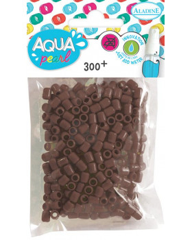 Aqua Korálky - 300 ks - hnědé