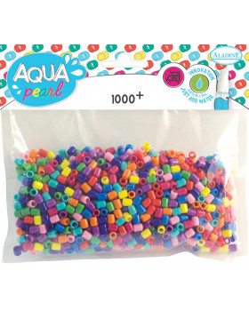 Aqua korálky - barevný mix