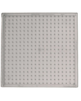 Desky pro korálky - transparent čtverec