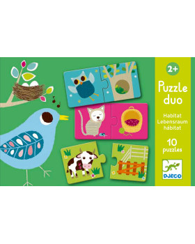 Duo Puzzle - Kde žijí?
