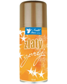 Barva v spreji 150 ml - zlatá