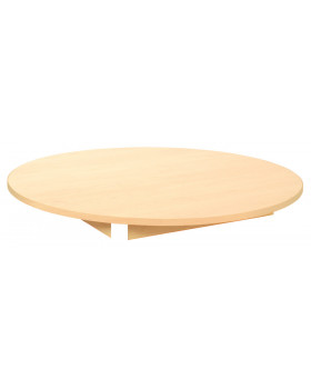 Stolní deska 18 mm, JAVOR, kruh 90  cm, javorová