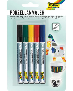 Fixy na porcelán 5 ks