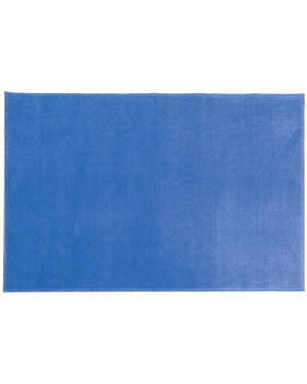 Jednobarevný koberec 1,5 x 1 m - Modrý