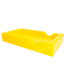 Molitanová postýlka žlutá