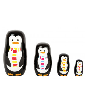 Matrjoška - Rodina tučňáků