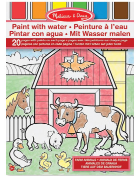 Maluj vodou - Zvířátka na farmě