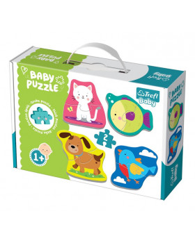 Baby Puzzle - Domácí mazlíčci (1+)