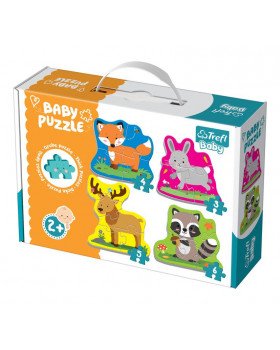 Baby Puzzle - Zvířatka z lesa (2+)