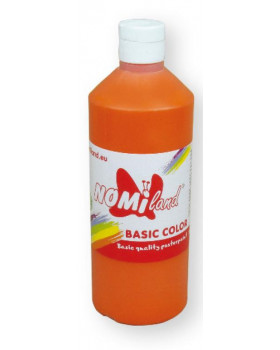 Temperové barvy BasicColor 500ml  oranžová