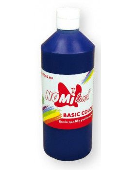 Temperové barvy BasicColor 500ml tmavě modrá