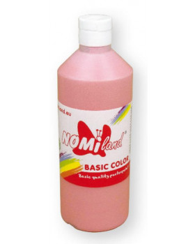 Temperové barvy BasicColor 500ml růžová