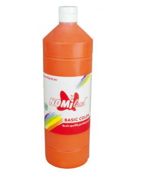 Temperové barvy BasicColor 1000ml oranžová