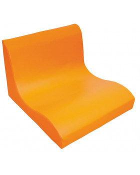 Sedačka Relax, pro 2 deti, oranžová