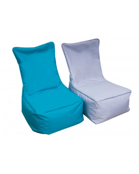 Textilní sedací vak - pro dospělé, sivý