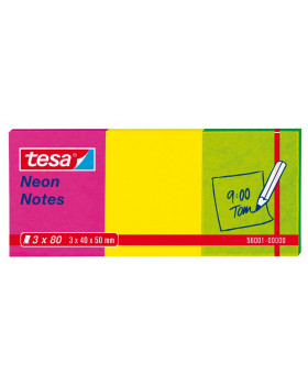 Samolep. bločky TESA Neon