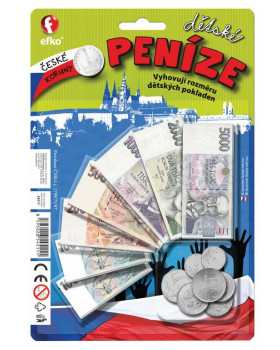 Dětské peníze - Kč