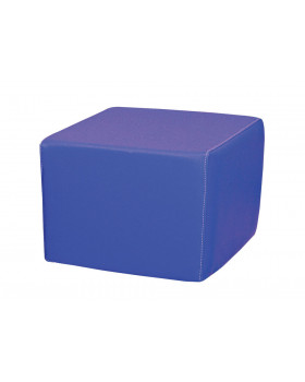 Taburetek čtverec - modrý 25cm