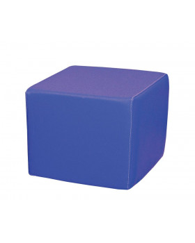 Taburetek čtverec - modrý 30cm