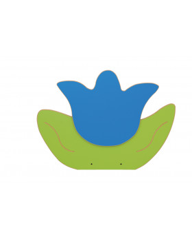 Skříňková dekorace - tulipán