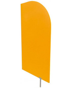 Předělovací stěna oranžová 60 x 120 cm