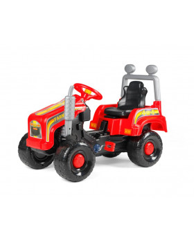 Traktor Mega - červený