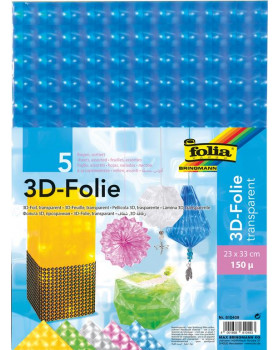 3 D folie s holografickým efektem