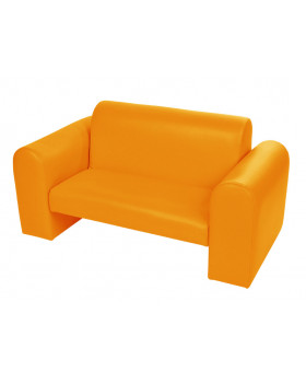 Sedačka EXCLUSIVE dvojka oranžová