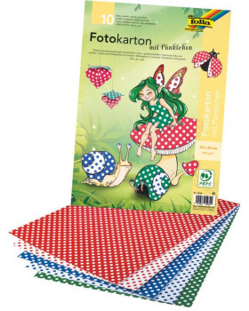 Karton tečkovaný, 10 archů