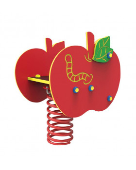 Pružinová houpačka - Jablko