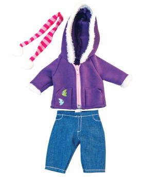 Oblečení pro panenky - 32 cm  - Zimní souprava pro dívku 1