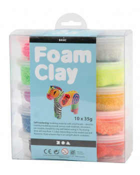 Foam Clay - základní barvy