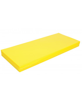 Matrace- lehátko, nepromokavé žluté, 140 cm