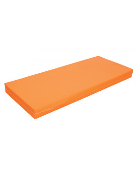 Matrace- lehátko, nepromokavé oranžové, 140 cm