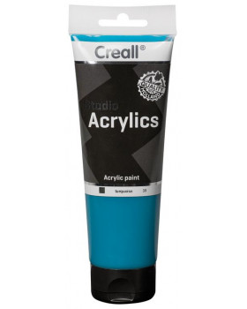Akrylová barva 250ml tyrkysová