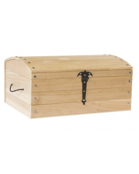 Dřevěné truhlice na hry - velikost L (45 x 32 x 23 cm)