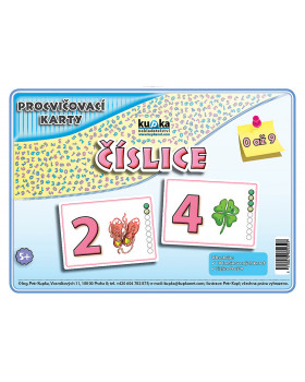 Procvičovací karty - Číslice