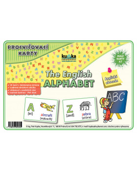 Procvičovací karty-Anglická abeceda CZ verze