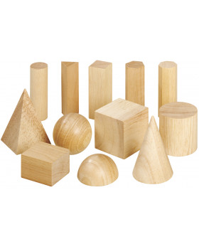 Dřevěné geometrické tvary