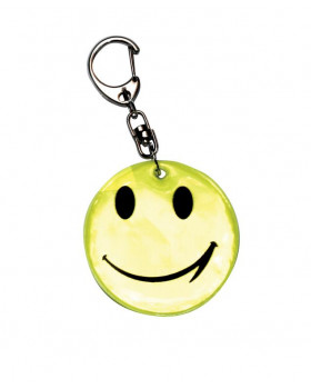 Reflexní přívesek - Smile, žlutý