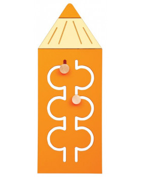 Dekoratívní prvek - Pastelka oranžová