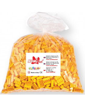 Kostky Qbriksy - 2x1 žulté  - 250 ks