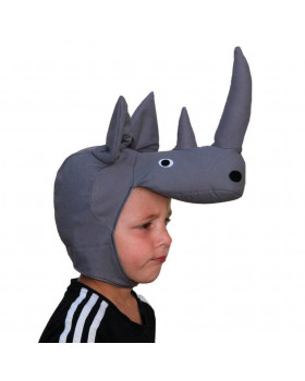 Kostýmové čepice 5 - nosorožec