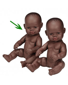 Panenky různych kultúr,32 cm,Africký typ-chlapec