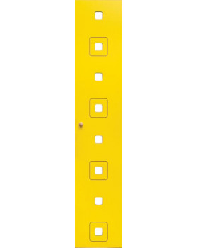 Dveře Velké čtverce -žluté