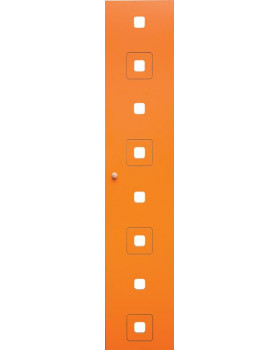 Dveře Velké čtverce oranžové