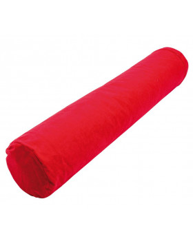 Polštář 140 cm, průměř 30 cm červený